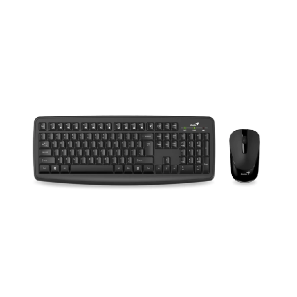 Combo Inalambrico Genius de Teclado Mouse Laser Print Soluciones