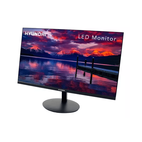 HYUNDAI Monitor LED delgado profesional de 21 pulgadas, resolución Full HD  de 1080p, puertos HDMI y VGA, frecuencia de actualización de 75 Hz, montaje